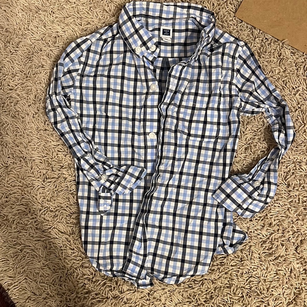 EUC Janie and jack button down